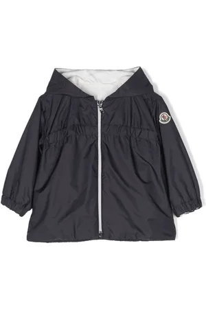 Moncler Chaqueta con capucha y parche del logo