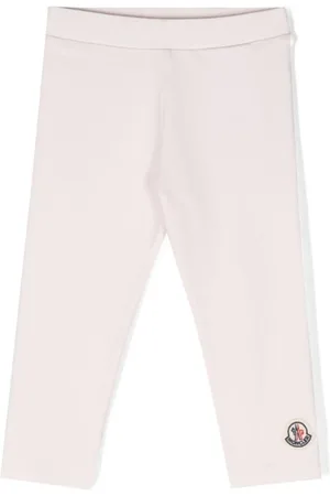 Moncler Leggins stretch con parche del logo
