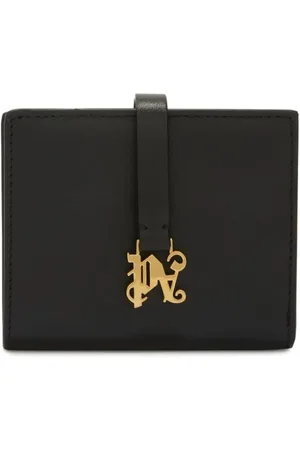 Palm Angels Cartera con placa de monograma