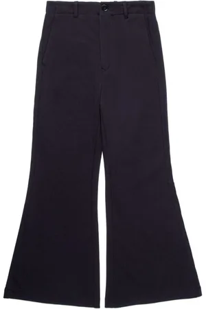 Maison Margiela Pantalones bootcut con motivo de números
