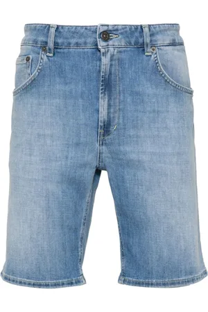 Dondup Pantalones vaqueros cortos con placa del logo