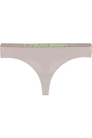 Calvin Klein Tanga con logo en la cinturilla