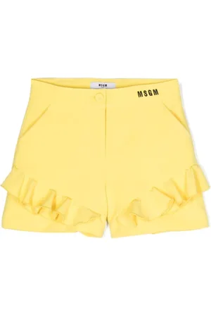 Msgm Pantalones cortos con logo bordado