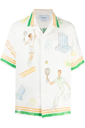 Casablanca Camisa con estampado del logo
