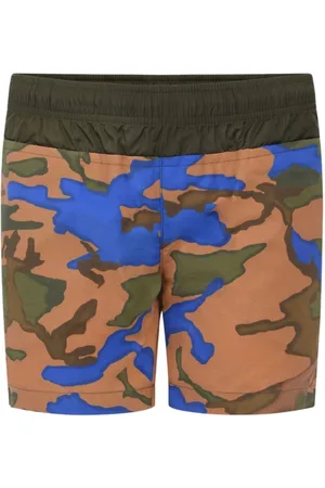 Moncler Pantalones cortos con motivo militar