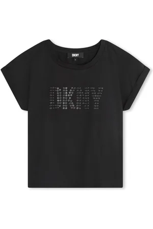 DKNY Camiseta con logo de apliques