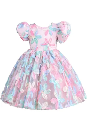 Mimi Tutu Vestido con apliques florales