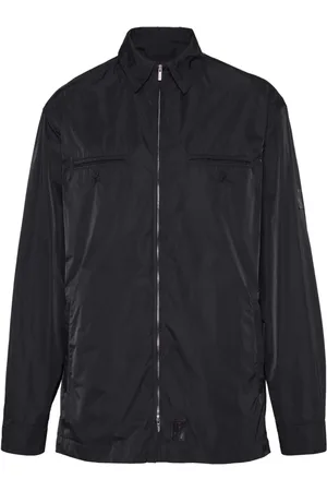 Salvatore Ferragamo Chaqueta con placa Gancini y capucha