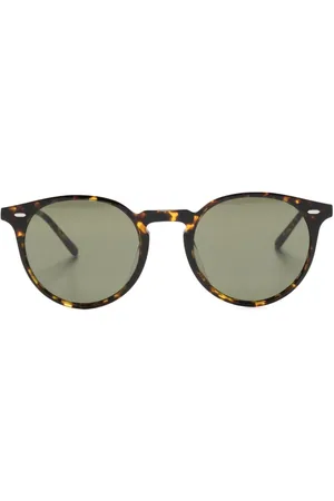 Oliver Peoples Gafas de sol N.02 con montura redonda