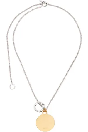 Jil Sander Collar con colgante de medallón