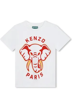 Kenzo Camiseta con logo estampado