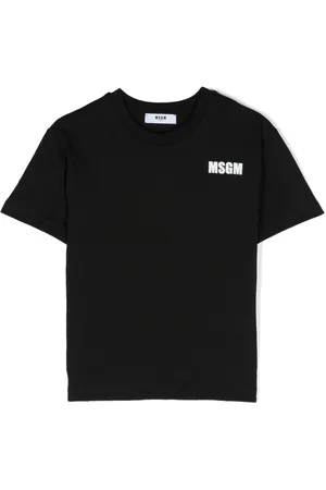 Msgm Camiseta con logo estampado