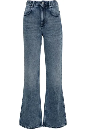 Isabel Marant Vaqueros bootcut Belvira de talle alto