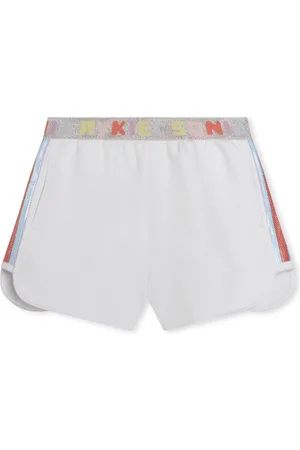 Sonia Rykiel Enfant Shorts con logo en la cinturilla