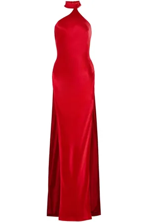 Retrofete Vestido largo Jagger satinado