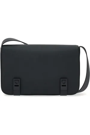 Salvatore Ferragamo Bolso messenger con placa Gancini