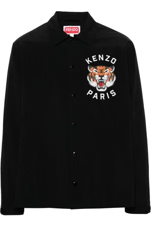 Kenzo Chaqueta con motivo Tiger