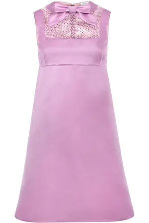 Nina Ricci Vestido corto con detalle de lazo