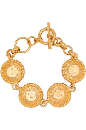 Marine Serre Pulsera Regenerated Buttons Statement
