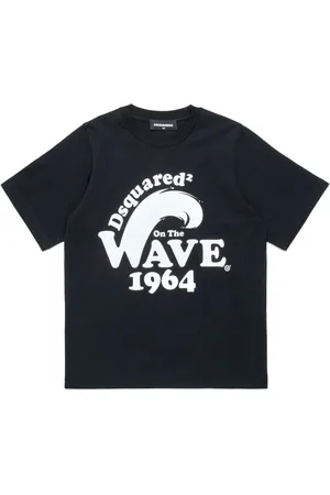 Dsquared2 Camiseta con estampado Wave 1964