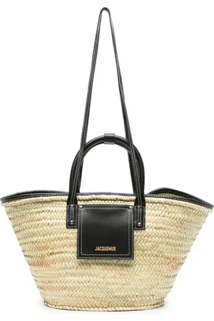 Jacquemus Bolso de playa con letras del logo