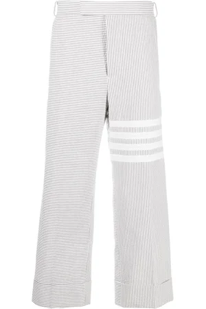 Thom Browne Pantalones de vestir con motivo 4-Bar