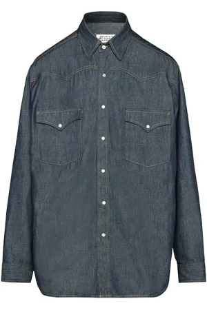 Maison Margiela Camisa vaquera de manga larga