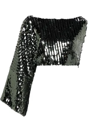 ‎Taller Marmo‎ Top asimétrico con lentejuelas