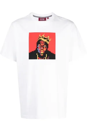 MOSTLY HEARD RARELY SEEN Camiseta Biggie con apliques