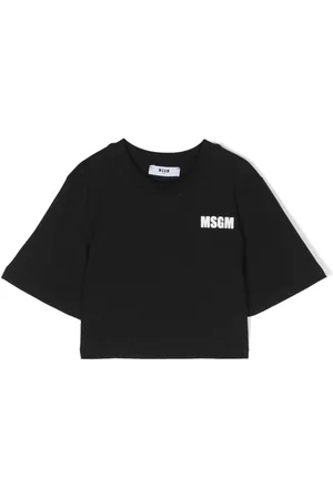 Msgm Camiseta con logo estampado