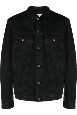 OFF-WHITE Chaqueta vaquera con logo bordado