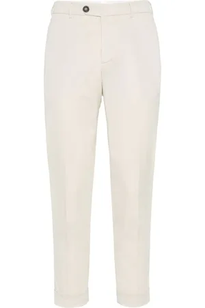 Brunello Cucinelli Pantalones chinos con corte slim
