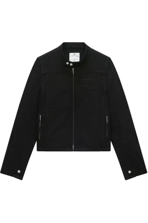 Courrèges Chaqueta vaquera con cremallera