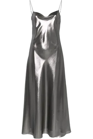 CARINE GILSON Slip dress con encaje