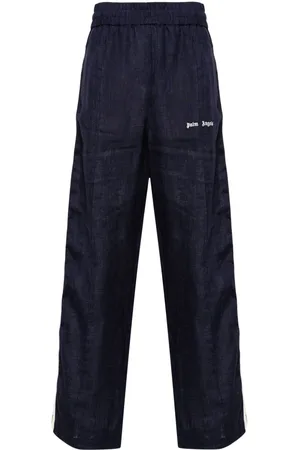 Palm Angels Pantalones de chándal con logo estampado