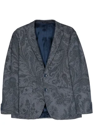Etro Blazer con motivo de cachemira