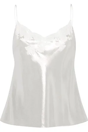 CARINE GILSON Camisola con detalles de encaje