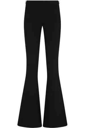 Dsquared2 Pantalones acampanados con placa del logo