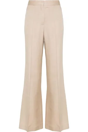 Stella McCartney Pantalones acampanados de talle alto