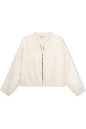Michael Kors Chaqueta bomber con logo en jacquard