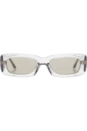 The Attico Gafas de sol Marfa con montura rectangular de x Linda Farrow