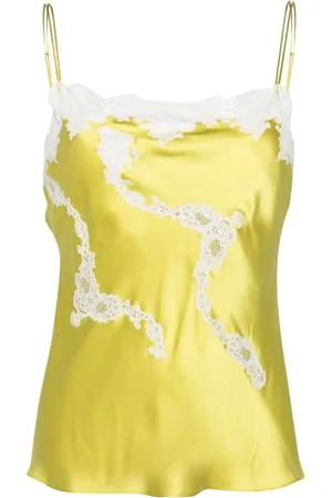 CARINE GILSON Camisola con detalles de encaje