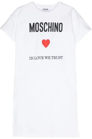 Moschino Vestido con logo bordado