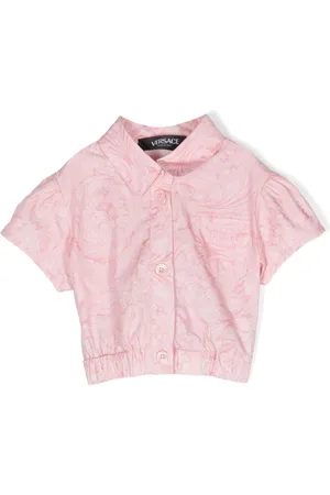 VERSACE Blusa con estampado barroco