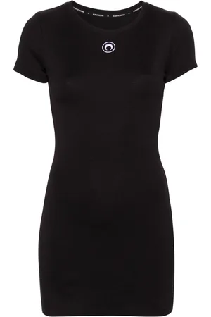 Marine Serre Vestido estilo camiseta