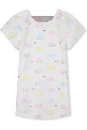 Sonia Rykiel Enfant Vestido con apliques de strass