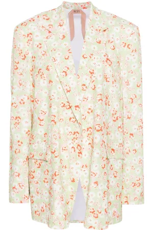 Nº21 Blazer con estampado floral