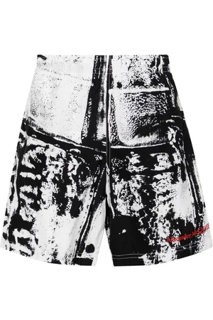 Alexander McQueen Bañador con estampado abstracto