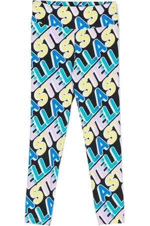Stella McCartney Leggins con logo estampado