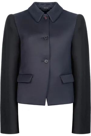 Maison Margiela Blazer Spliced con doble botonadura